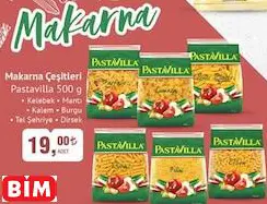 PASTAVİLLA MAKARNA ÇEŞİTLERİ